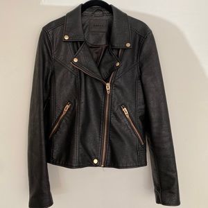 Faux Leather Jacket